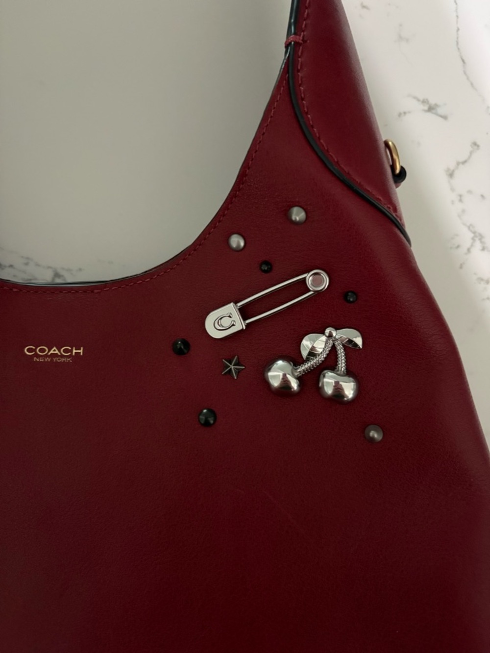 COACH CREATE BROOKLYN 28 RUBY - Picture 4 of 8
